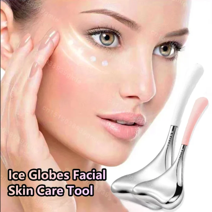 Ice Globes Facial Skin Care Tool Massager Facial Eyes Stainless Steel Beauty Cryo Sticks Cooling Spa Globes Beauty Face Spa Ball - Image 1