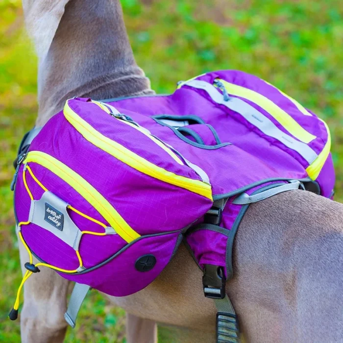 Dog Supplies Accessories Are For Dogs Self Carrying Large Dog Backpacks Portable Pet Dog Backpacks Towing Ropes For Outdoor Use - Image 2