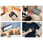 Pet Hair Remover Mitt static Deshedding Brush Glove Double-Sided Cleaning Tool for Dog Cat Rabbit with Long/Short/Curly Hair - Image 2