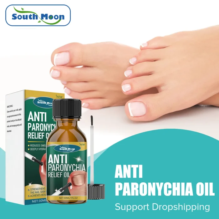 Anti Paronychia Serum Toe Nail Fungus Removal Anti Infection Onychomycosis Repair Grey Yellow Toenail Foot Nails Care Essence - Image 1