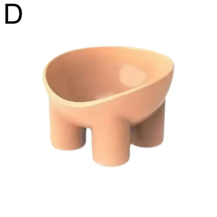 Food Bowl Color Thick Legs High Feet Stable Bowl Grade Food Water Supplies 4-color Dog Food Drop Anti Eat Dish P M1t3 - Image 4