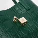 Embossed Ladies Crossbody Bag Letter Printing Design Ladies Handbag Large Capacity Tote Bag Elegant Temperament Ladies Should - Image 5
