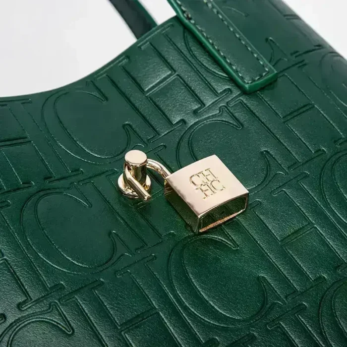 Embossed Ladies Crossbody Bag Letter Printing Design Ladies Handbag Large Capacity Tote Bag Elegant Temperament Ladies Should - Image 5