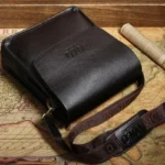 The leisure business single shoulder bag Polo vertical bag man trend inclined shoulder bag - Image 2