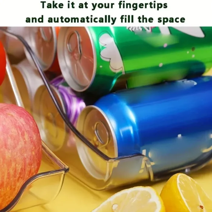 1/2pcs Kitchen Storage Cans, Soda Cans, Storage Cans, Refrigerator Freezer Organizers, Can Dispensers, Kitchen Accessories - Image 5