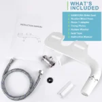 SAMODRA Right/Left Hand Toitet Bidet Sprayer Non-Electric Dual Nozzle Bidet Toilet Seat Hygienic Shower For Bathroom Accessories - Image 5