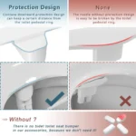 SAMODRA Right/Left Hand Toitet Bidet Sprayer Non-Electric Dual Nozzle Bidet Toilet Seat Hygienic Shower For Bathroom Accessories - Image 3